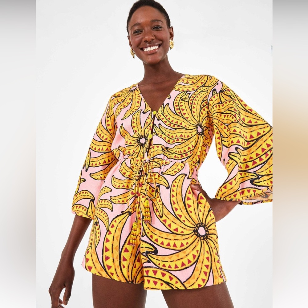 FARM Rio Banana Romper Large